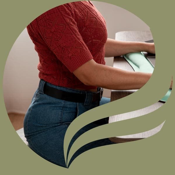 Massage therapy for postural back pain relief