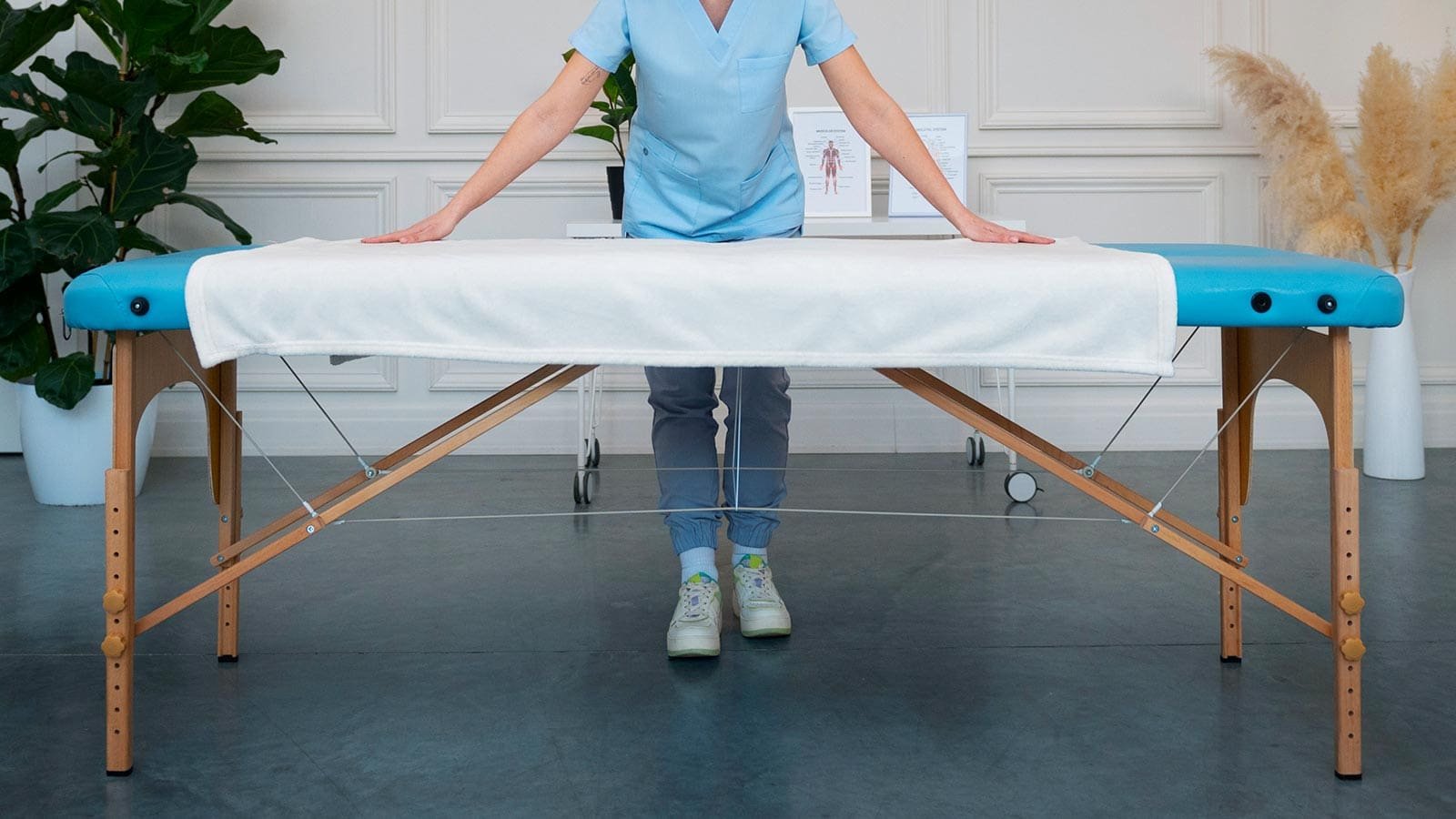 Massage therapy room in Guildford Surrey