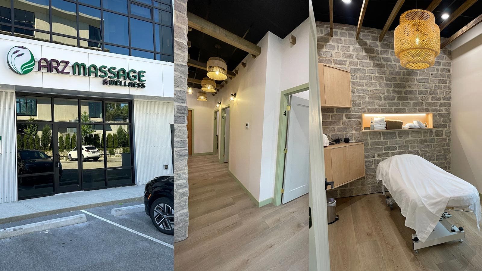 Exterior of massage therapy clinic in Willoughby